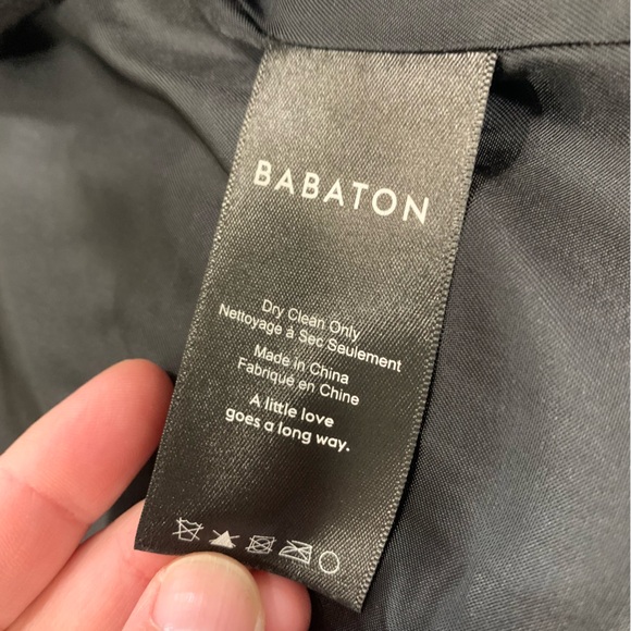 Babaton Black Coat - Picture 9 of 14
